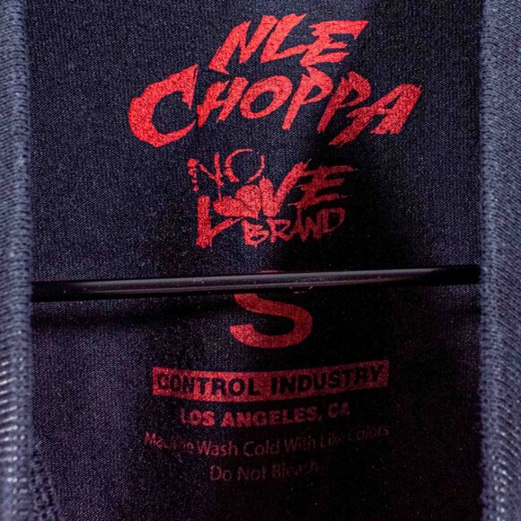 NLE Choppa 2024 US Tour T-Shirt Top Shotta Small Rap Hip Hop - Picture 5 of 6